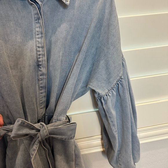 Mable Denim Blue Women's Romper - Picture 9 of 12